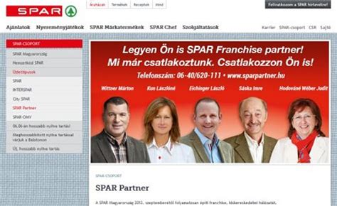 franchise partnert keres|Legyél Te is SPAR PARTNER!